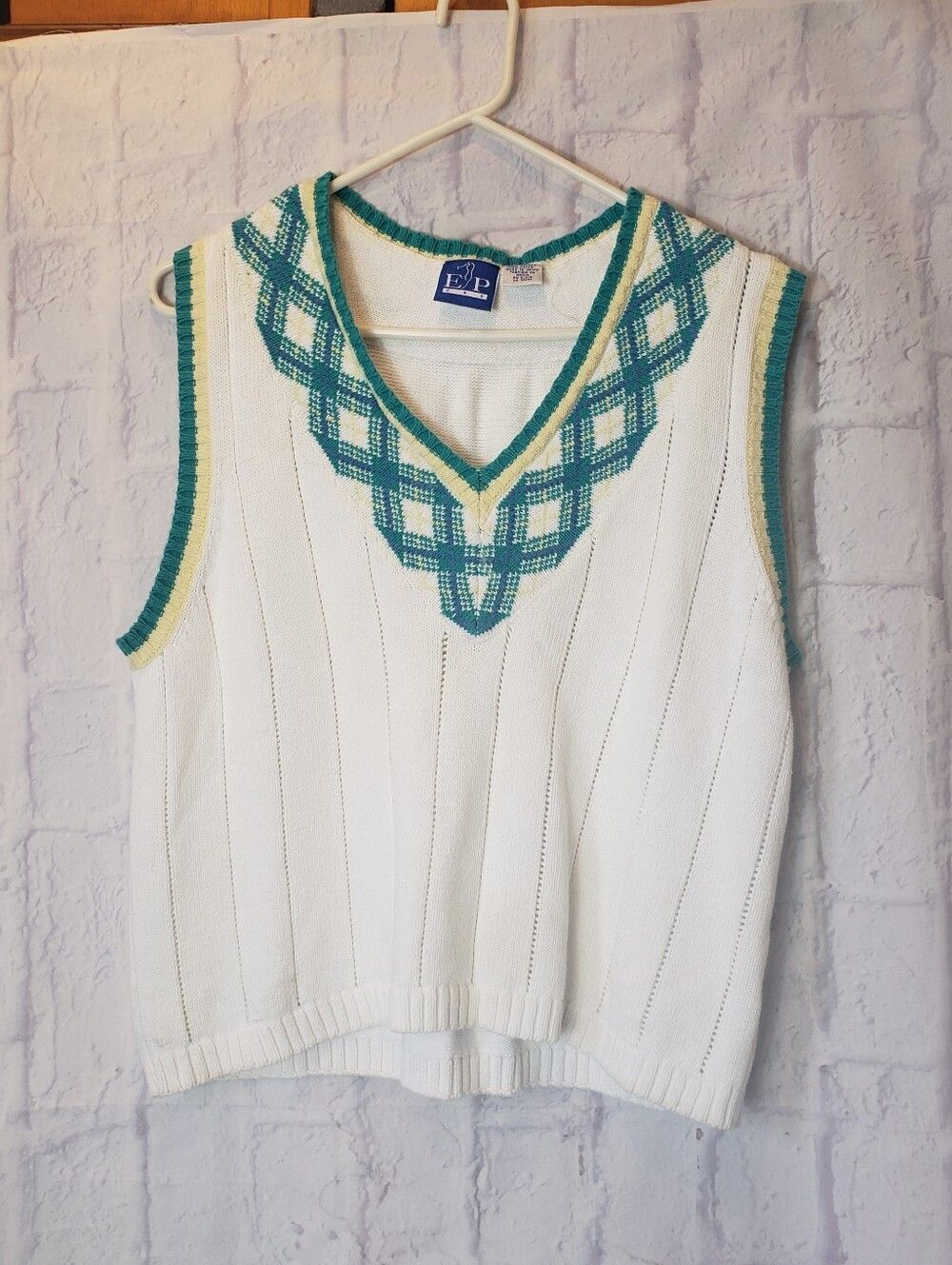 EP PRO Women's Knit Golf Sweater Vest Mefium